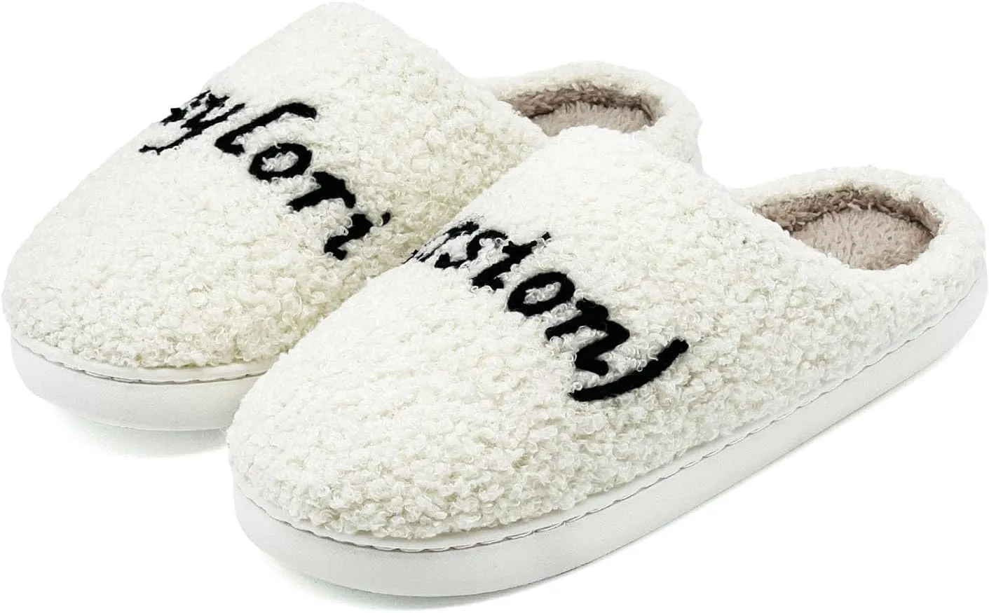 Taylors Slippers For Women Men, Comfy Ladies Bedroom Slipper, Birthday Gifts for Women, Cute House Shoe, Warm Fuzzy Indoor Memory Foam Slip on Shoes