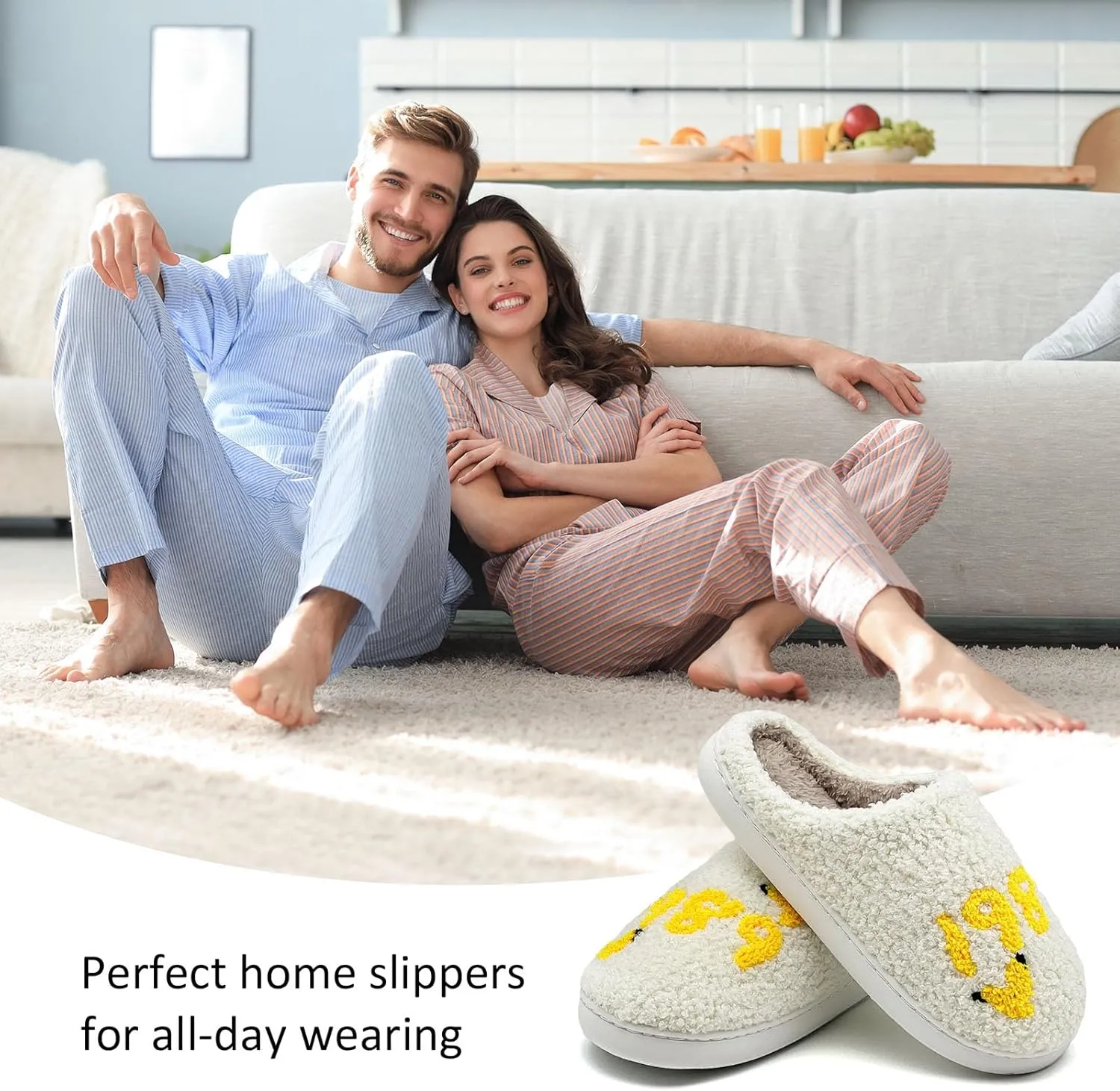 Taylors Slippers For Women Men, Comfy Ladies Bedroom Slipper, Birthday Gifts for Women, Cute House Shoe, Warm Fuzzy Indoor Memory Foam Slip on Shoes