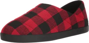 TOMS Mens Ezra Faux Fur Scuff Casual Slippers Casual - Grey