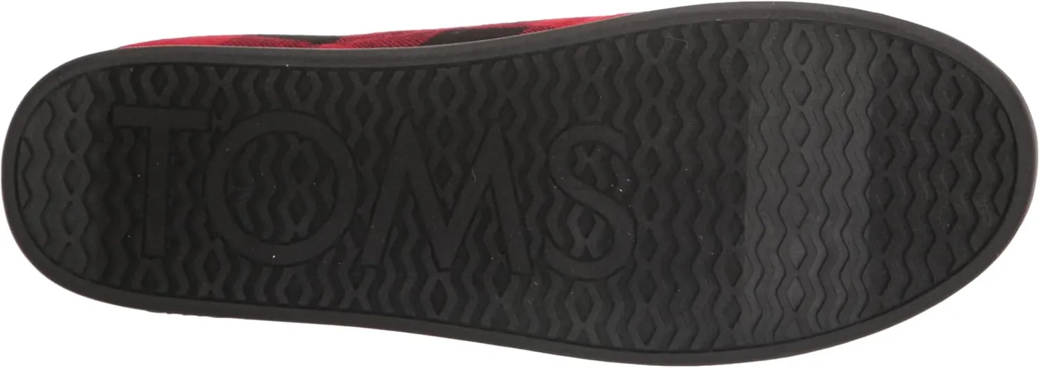 TOMS Mens Ezra Faux Fur Scuff Casual Slippers Casual - Grey