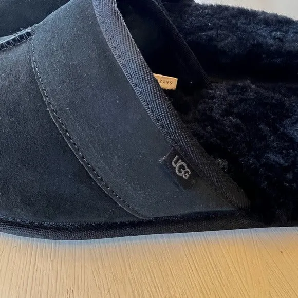 UGG Leisure Scuff II Slide Slippers Mens 11 - Black