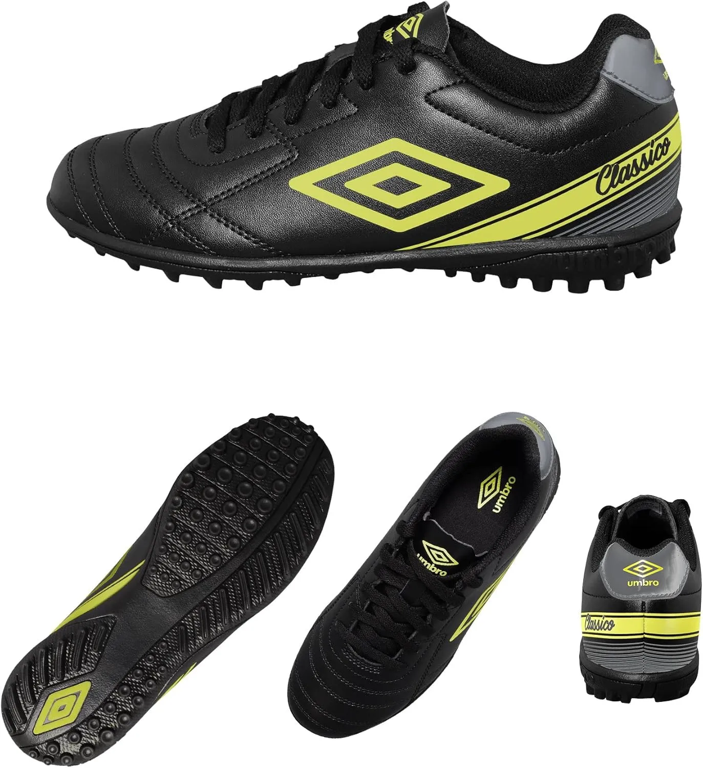 Umbro Boy's Classico X Tf Jr. Soccer Turf Shoe