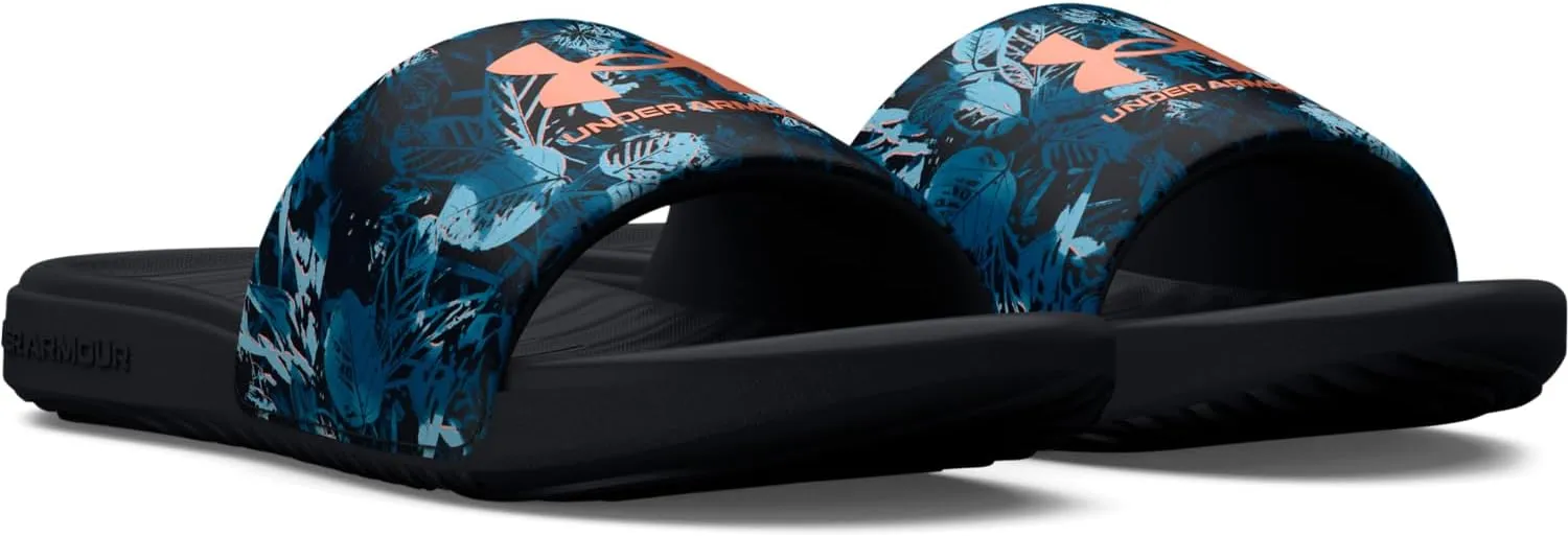 Under Armour Women's Ansa Graphic Fixed Strap Slide Sandal