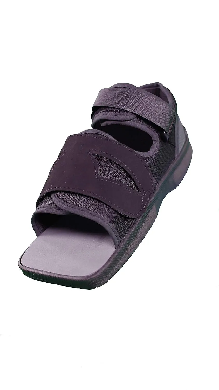 United Ortho Post-Op Shoe - Orthopedic Adjustable Recovery Shoe For Broken Foot or Toe, Post Surgery, Lightweight Medical Shoe, Left or Right Foot, (Men's Medium)
