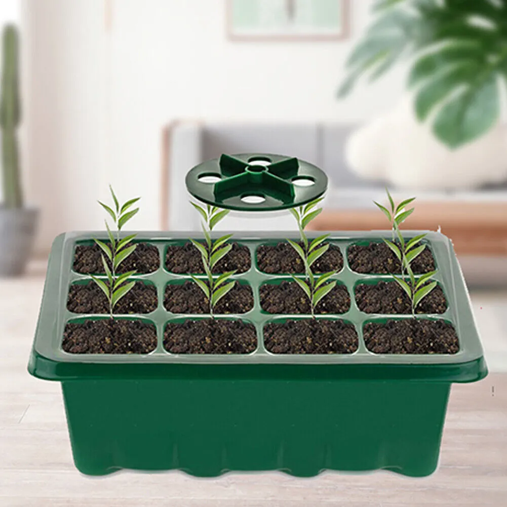 US 5-10 Pack Seed Starter Tray Peat Pots Kit Plant Growing Nursery Biodegradable