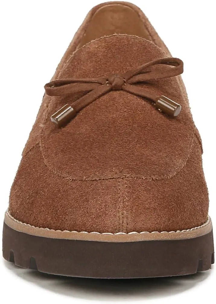 Vionic Women’s Loafer Charm Finley Comfort Lace Up- Supportive Walking Shoes That Include VIO Motion Technology Orthotic Insole with Built-in Arch Support, Helps Heel Pain, Medium and Wide Fit