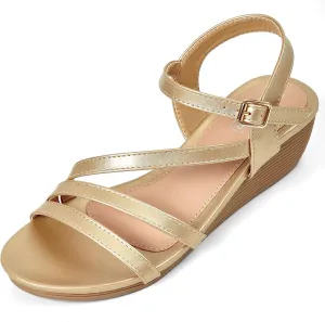 Wedge Sandals for Women Dressy - Summer Comfortable Platform Womens Sandal