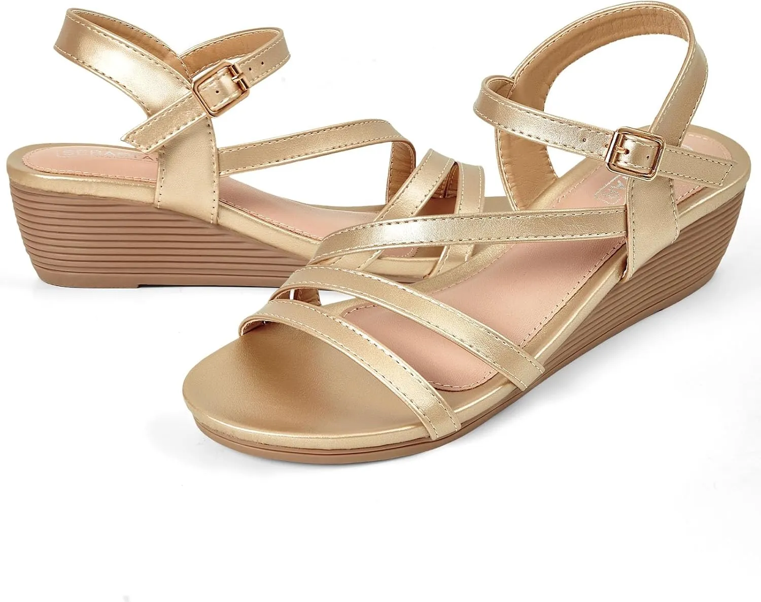 Wedge Sandals for Women Dressy - Summer Comfortable Platform Womens Sandal