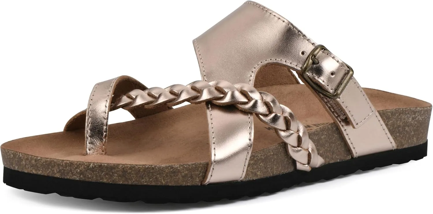 WHITE MOUNTAIN Handpick Flat Sandal