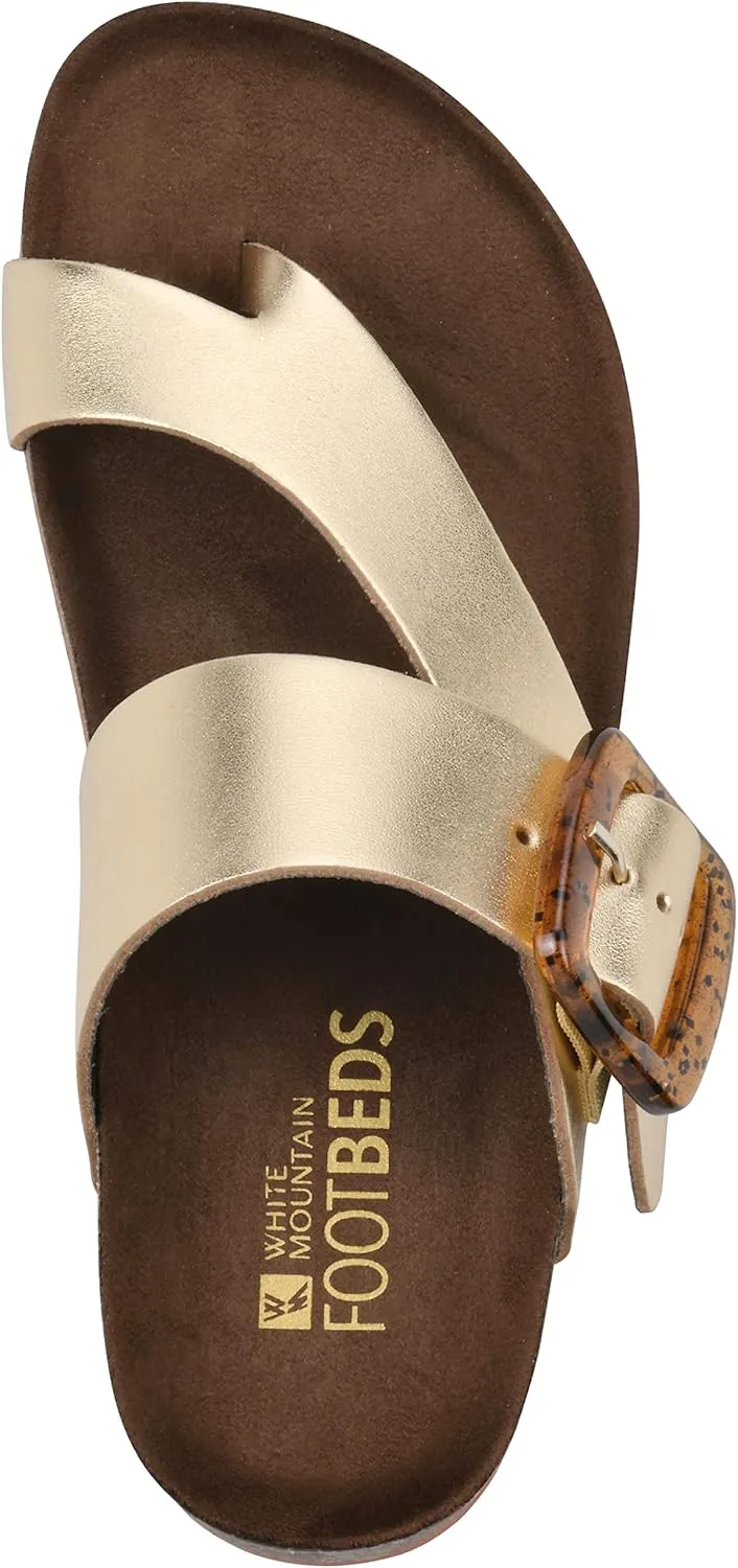 WHITE MOUNTAIN Women's Harley Footbed Sandal