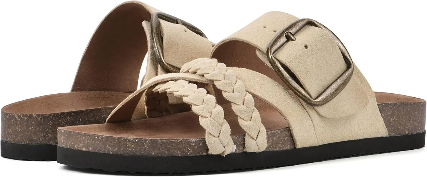 WHITE MOUNTAIN Women's Healing Footbed Sandal