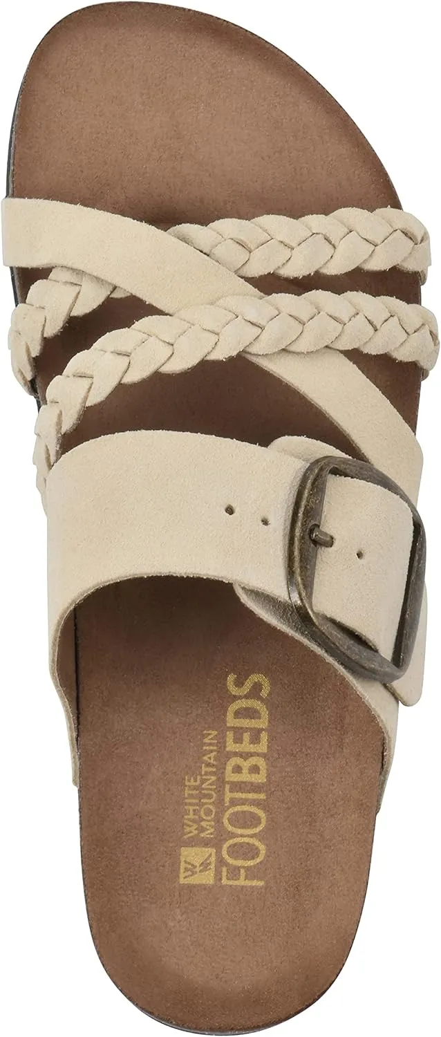 WHITE MOUNTAIN Women's Healing Footbed Sandal
