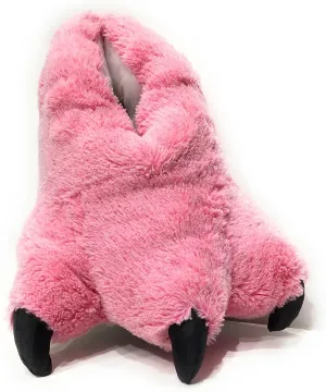 Wild Ones Furry Animal Claw Slippers for Toddlers, Kids and Adults