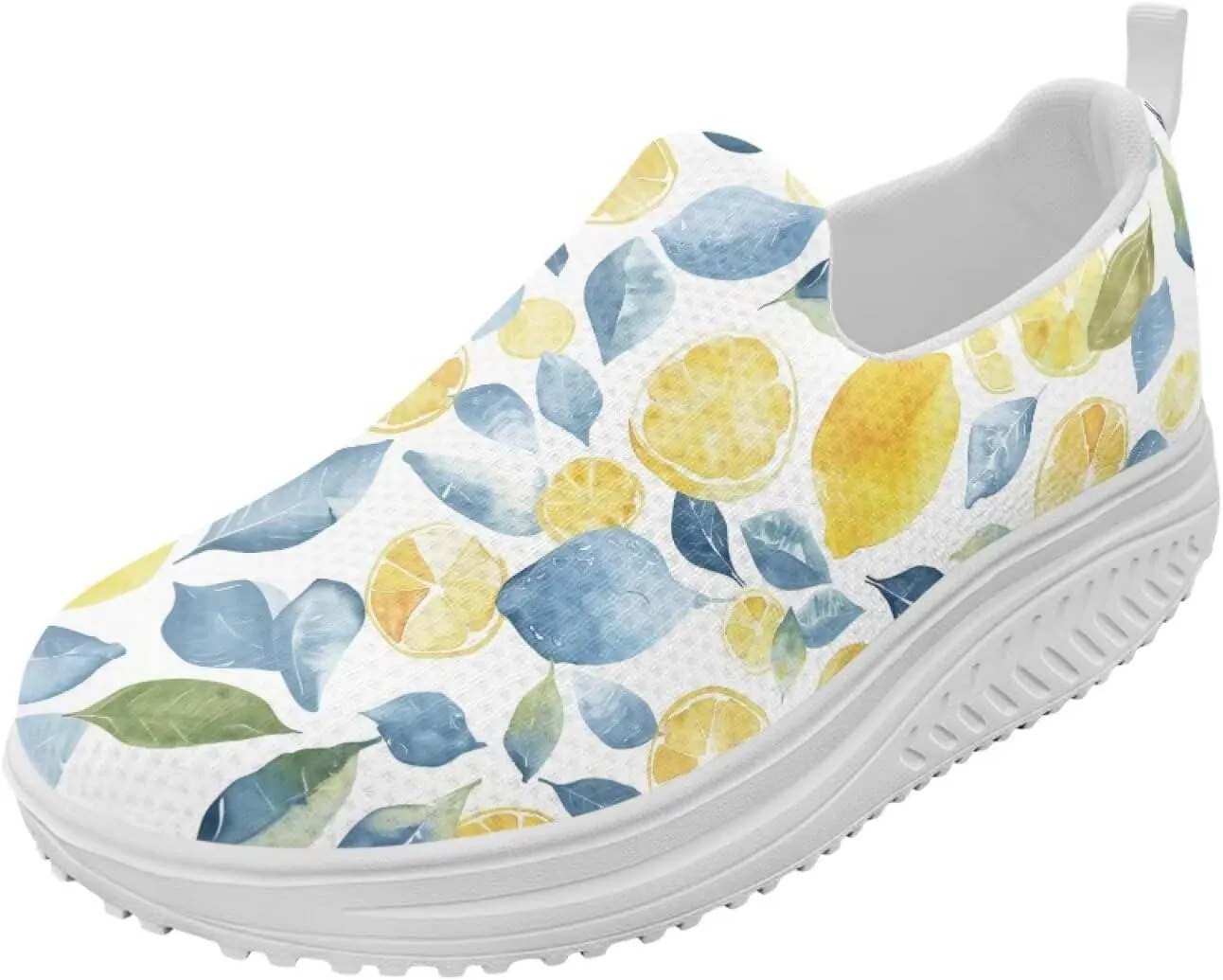 Women Slip-on Platform Loafers Casual Comfortable Loafer Shoes Slip Resistant Walking Sneaker