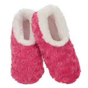 Women Slipper Socks Cozy Slipper - Dark Pink