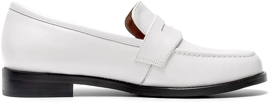 Women's Classic Flat Leather Penny Loafer