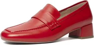 Women's Dress Leather Heels Loafer