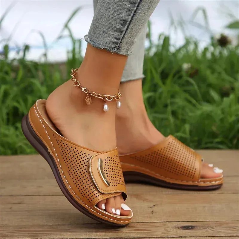 Women's Orthopedic Wedge and Breathable Sandal