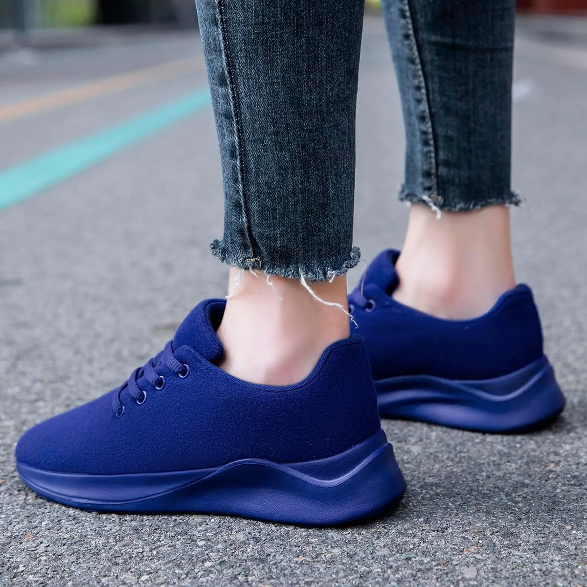 Womens Walking Shoes Slip On Sneakers Tennis Shoes Running Sport Workout Gym Shoes Athletic Non Slip Lightweight Breathable Fashion Casual Shoes for Travel Work