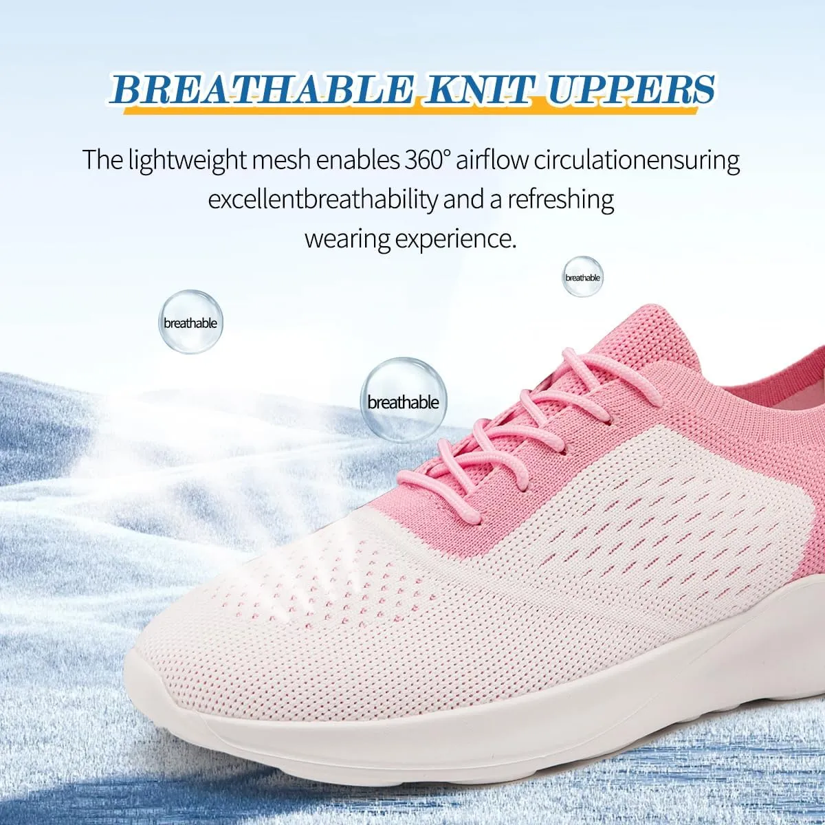 Womens Walking Shoes Sneakers Sports Workout Gym Shoes for Running Tennis Athletic Casual Shoes Jogging Lightweight Breathable Comfortable Fashion