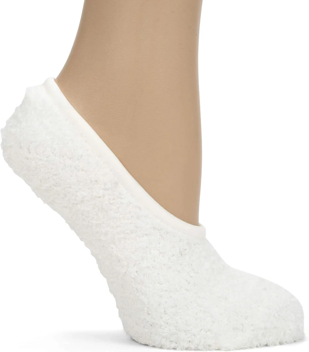 World's Softest Super Soft Cozy Footsie Slipper Socks with Grippers - One Size Fits Most