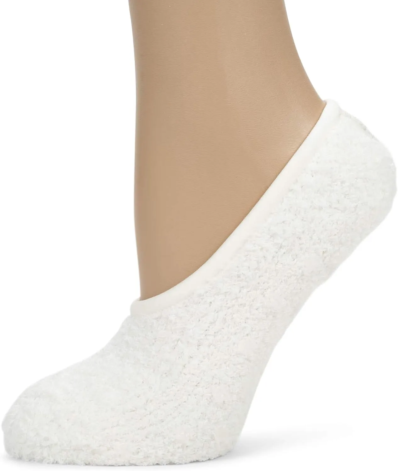 World's Softest Super Soft Cozy Footsie Slipper Socks with Grippers - One Size Fits Most
