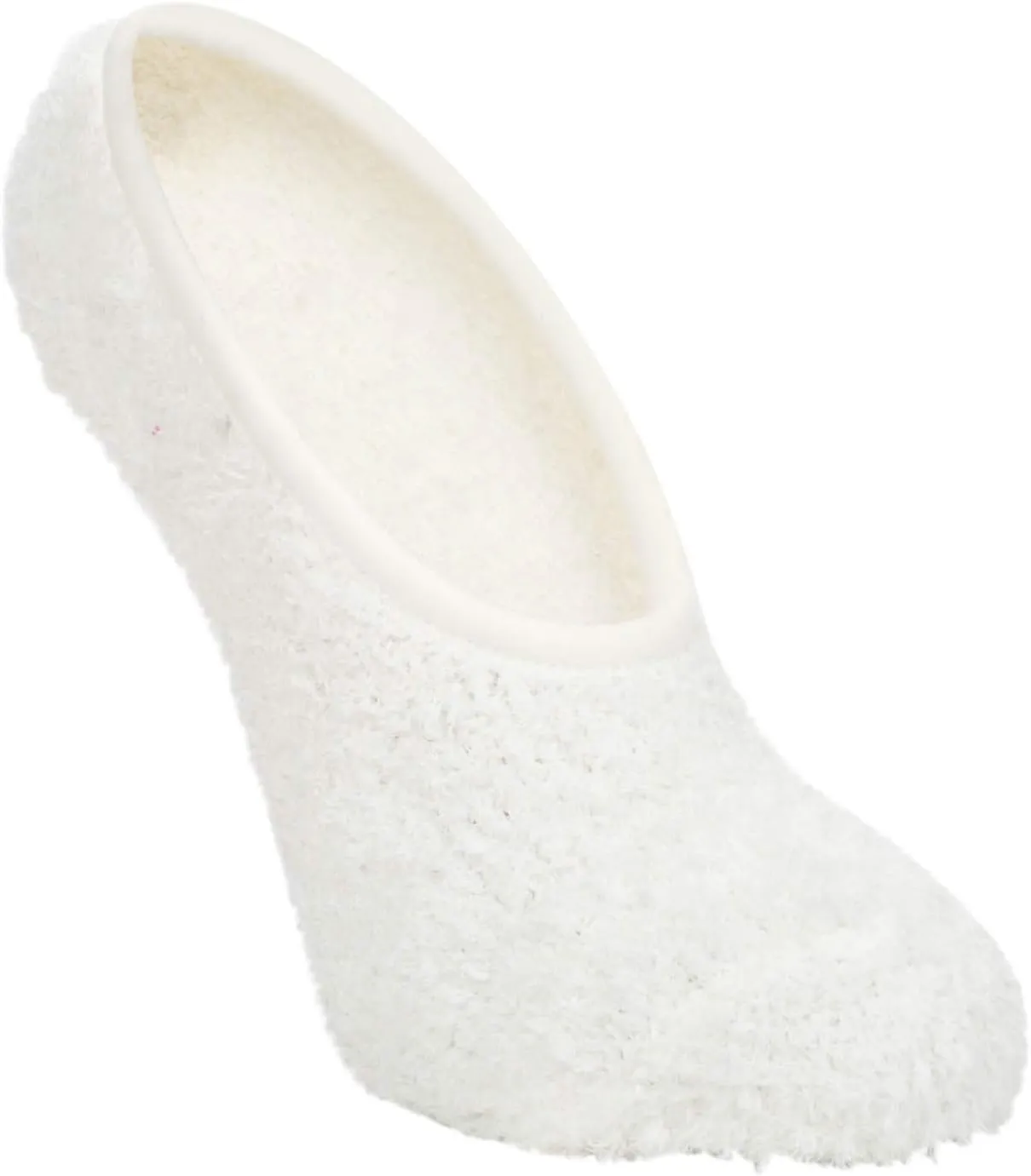World's Softest Super Soft Cozy Footsie Slipper Socks with Grippers - One Size Fits Most