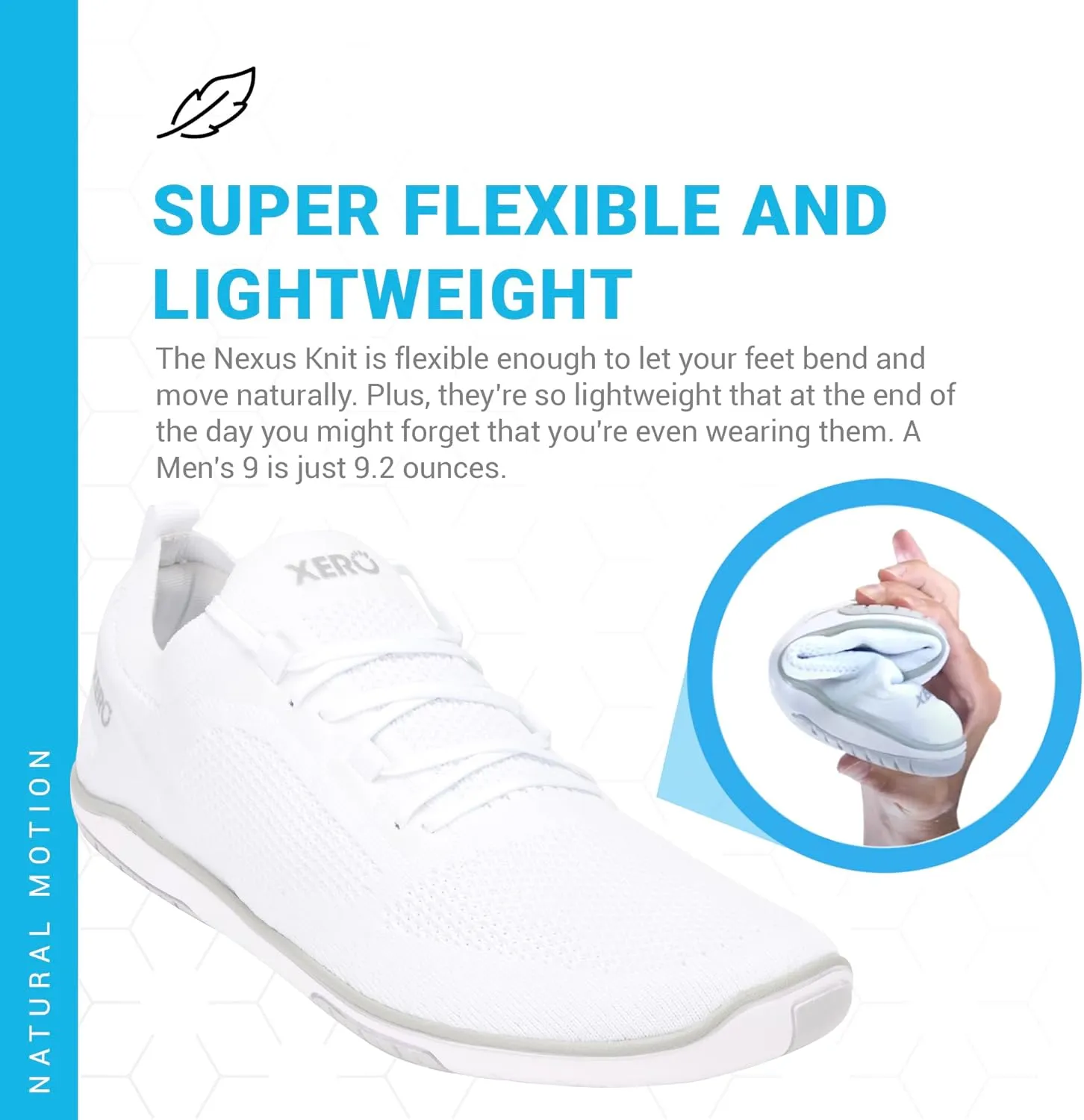 Xero Shoes Men's Nexus Knit Barefoot Athlesuire Shoe