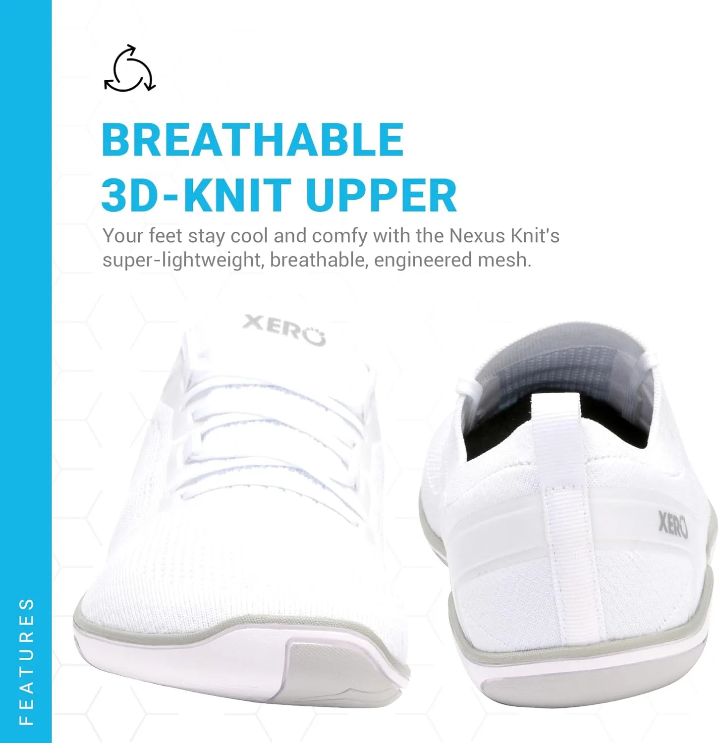 Xero Shoes Men's Nexus Knit Barefoot Athlesuire Shoe